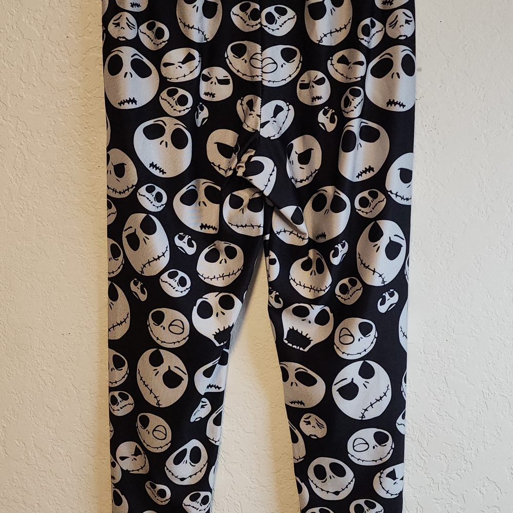 Spooky Faces Kids Pajama Bottoms - Picture 11 of 11